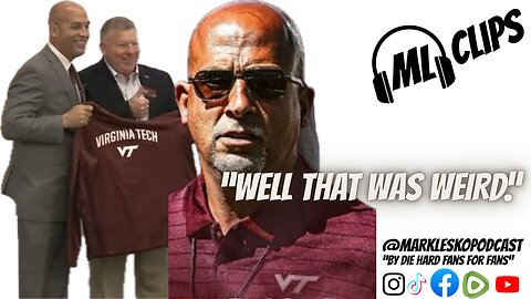 James Franklin speaks at Virginia Tech #collegefootball