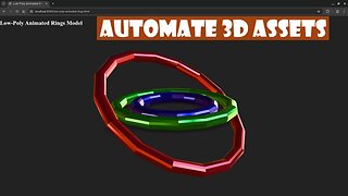 Stop Rendering! Automate 3D for Your Website with Blender Python (GLB Tutorial)