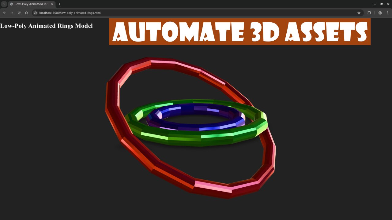 Stop Rendering! Automate 3D for Your Website with Blender Python (GLB Tutorial)