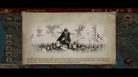 Great Conqueror Rome: Rise of Monarchs: Triumphator: King of Warriors: Vercingetorix V6