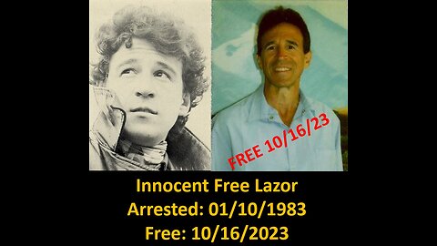 Free Lazor's Own Words of How He Spent 40 Years in Prison