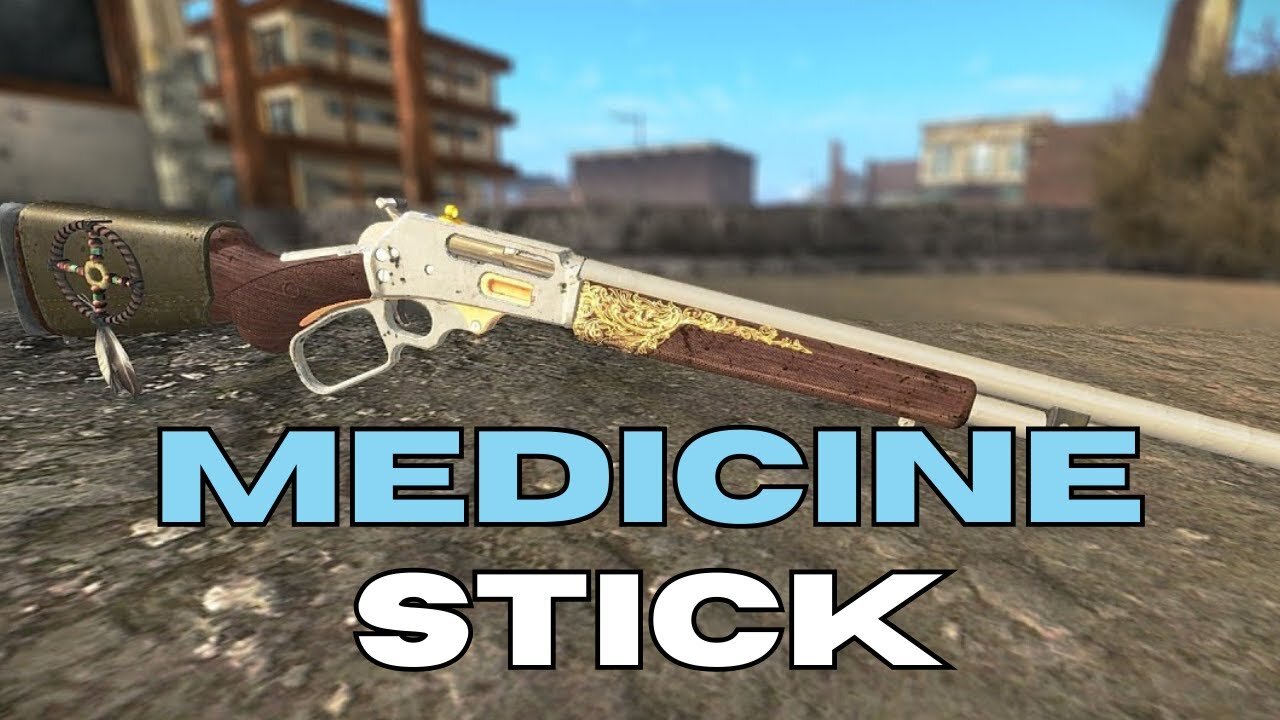 Medicine Stick - How To Get a unique variant of the brush gun and it outperforms the standard....