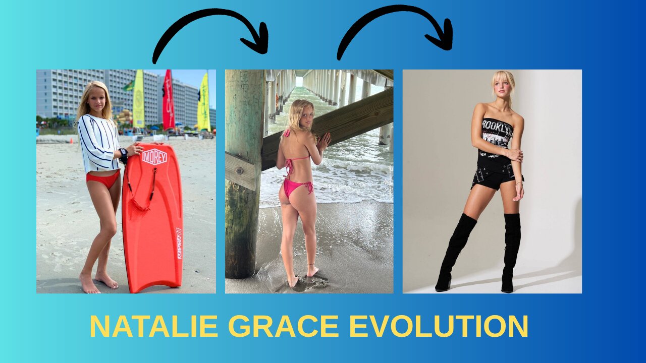 Natalie Grace Teen Model Evolution