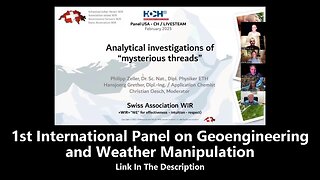 1st International Panel on Geoengineering and Weather Manipulation