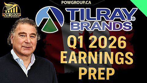 Tilray Brands Q1 2026 Earnings Prep & TLRY Stock Chart Analysis 