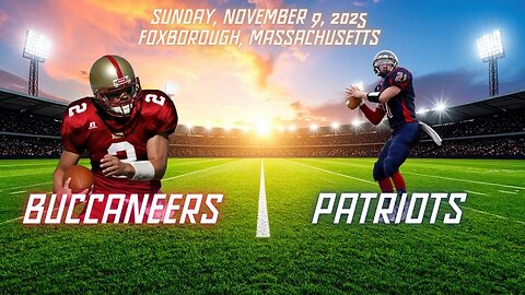 New England Patriots @ Tampa Bay Buccaneers, Week 10, Diggin' Deeper Into the NFL