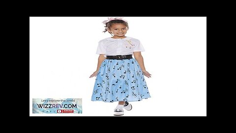 50s Skirt Costume for Kids Small Review