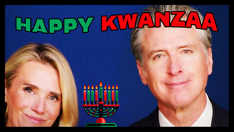 Happy Kwanzaa!: Newsom Follows In Kamala's Doomed Footsteps