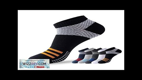 5 Pairs Low Cut Men Socks Breathable Sports Socks Cotton Blend Mens Review