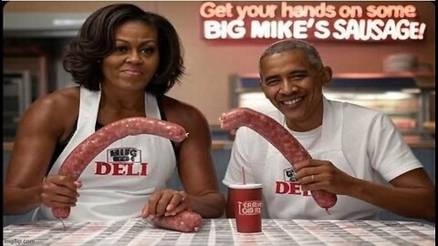 Michelle Obama (Michael Robinson) Military Tribunal, Part I + Trump vs Clintons short speech.