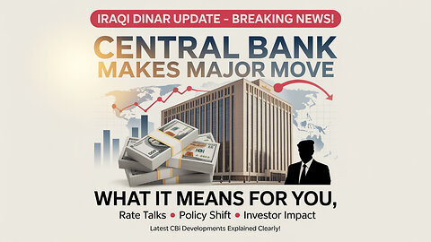 🔍 “Iraqi Dinar Update: Central Bank Moves & What It Means for You!” 💥 Today's IQD News!