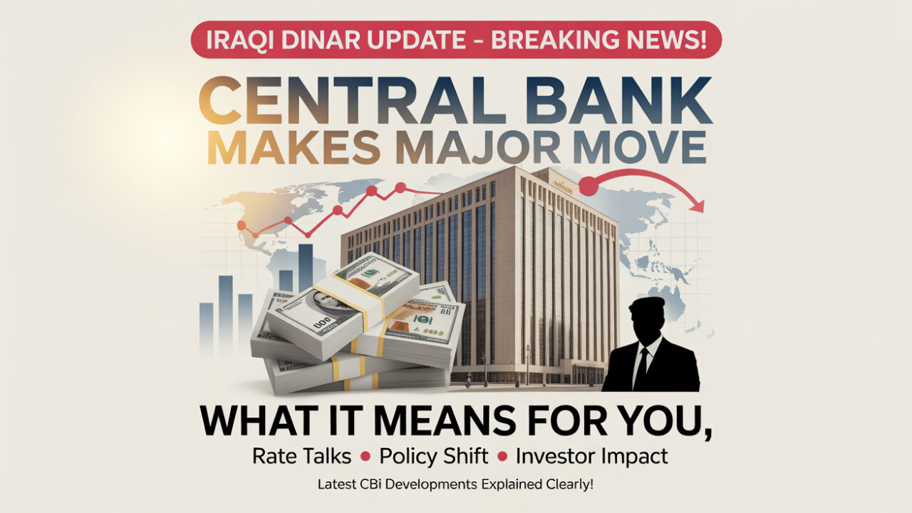 ๐ โIraqi Dinar Update: Central Bank Moves & What It Means for You!โ ๐ฅ Today's IQD News!