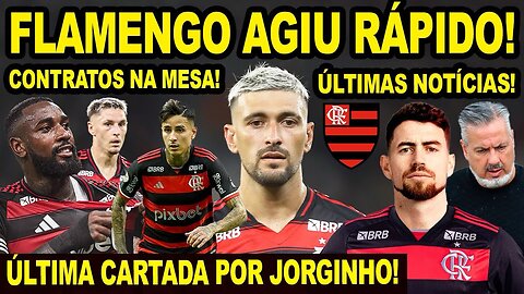 FLAMENGO AGIU RÁPIDO PARA EVITAR BALÃO COM JORGINHO! VASCO DEU PREJUÍZO PARA O MENGÃO! ABSURDO! E+