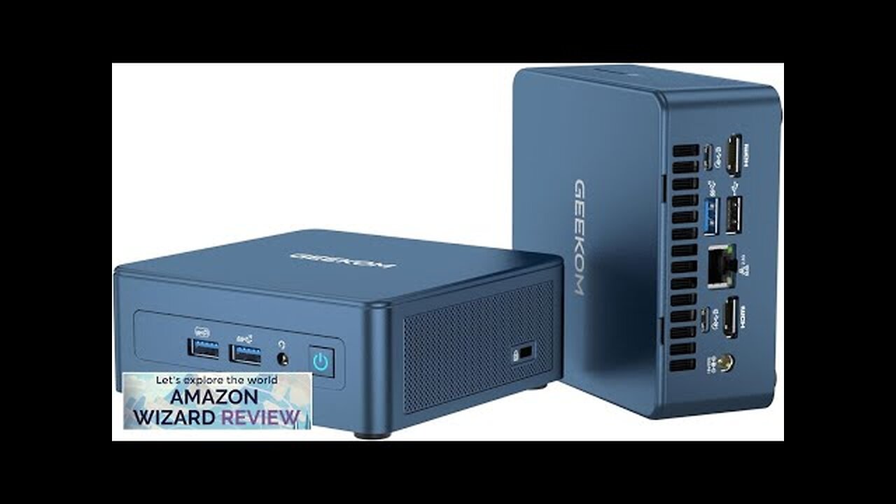 GEEKOM Mini PC Mini IT12 12th Gen Intel i7-12650H NUC12 Mini Computers(10 Review