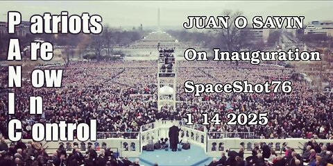 JUAN O SAVIN- On INAUGURATION 1 20 2025 CAPITOL ROTUNDA- SpaceShot76 1 14 2025