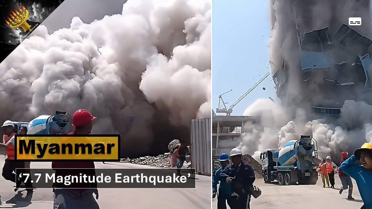 'Myanmar Earthquake: 7.7 Magnitude Earthquake Hits Myanmar' (subtitles)