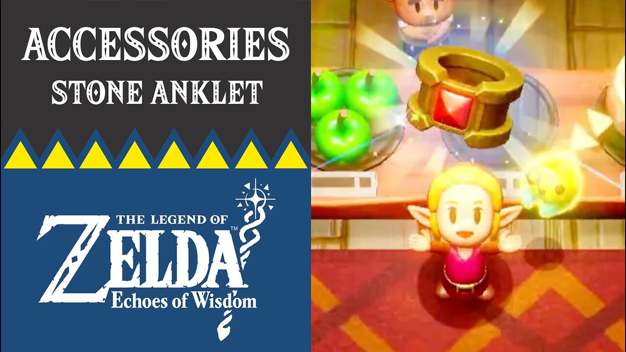 The Legend of Zelda: Echoes of Wisdom | Accessories | Stone Anklet