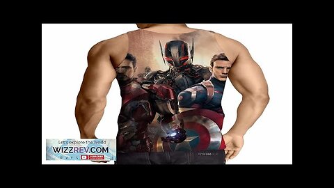 The Avengers Captain America Iron Man Ultron Dope Tank Top Review