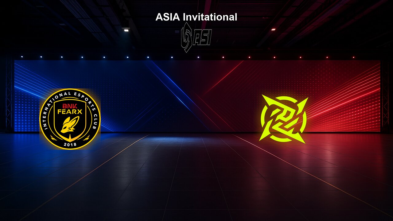 BFX vs NIP Highlights Game 1 - Asia Invitational 2025 - BNK FEARX vs Ninjas in Pyjamas