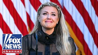 Erika Kirk accepts Presidential Medal of Freedom on behalf of her husband
