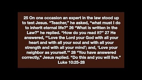 SAINT LUKE 10:25-28 #truth #jesus #mary #joseph #ihs #christ #church #bible #christian #saints #trin