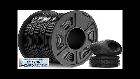 SUNLU TPU Filament 1.75mm Flexible 3D Printer Filament 1KG 95A Soft 3D Review