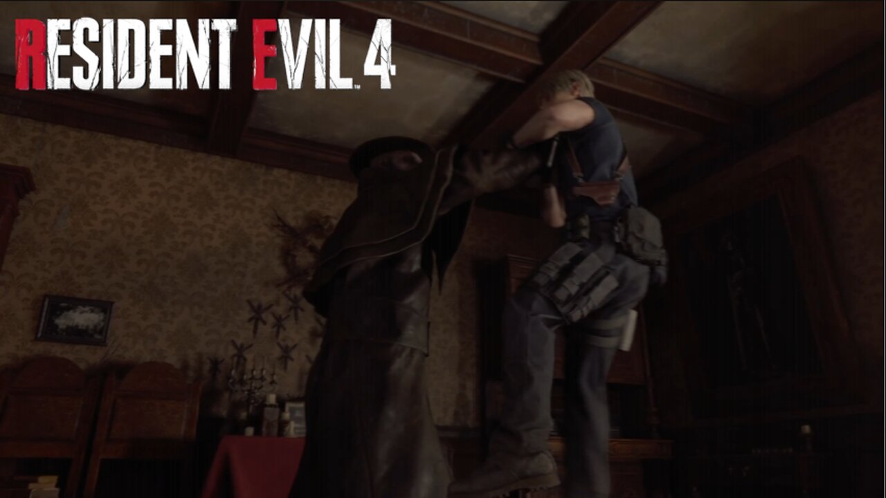 THIS GUY WON'T LEAVE ME ALONE! - Resident Evil #2