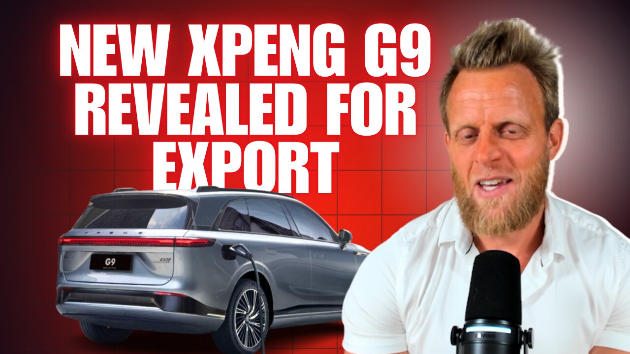 NEW Xpeng G9 is AWESOME - this is the car coming to Australia