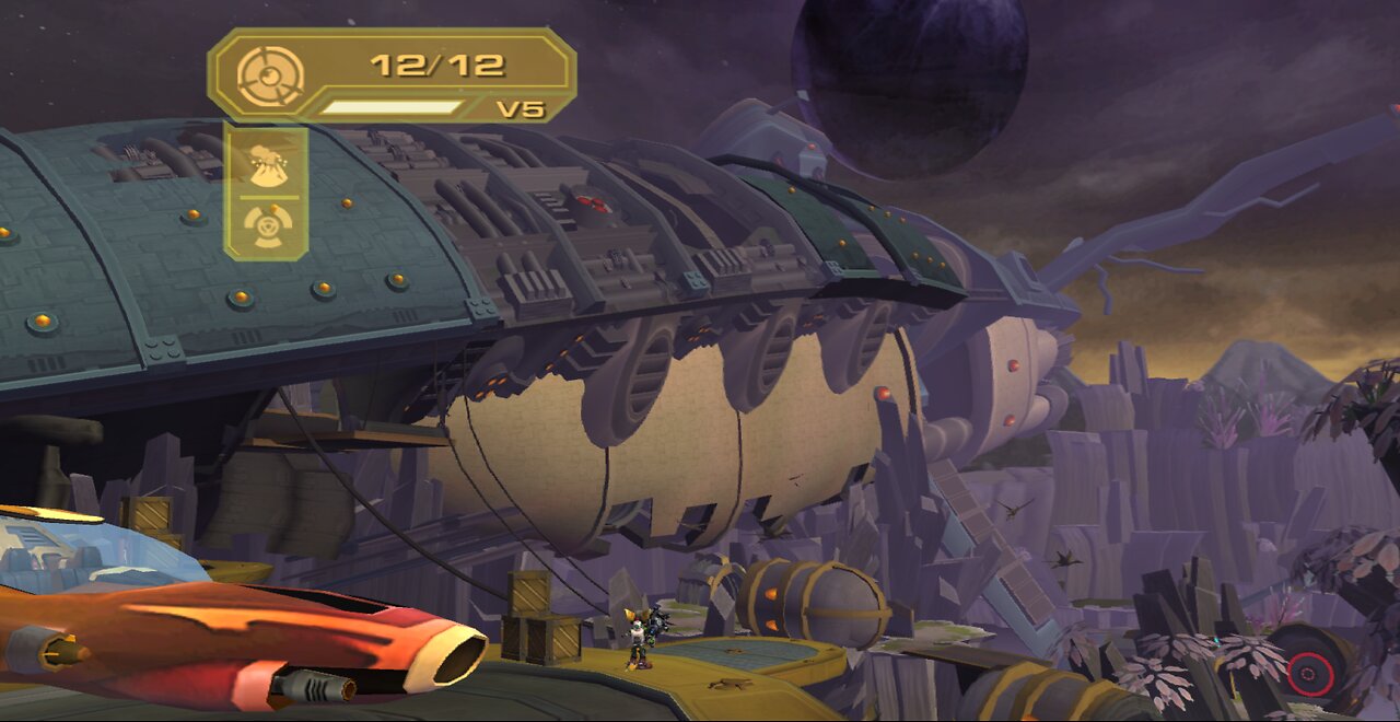 Ratchet and Clank 3 Planet Zeldrin.