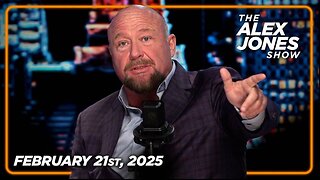 THE ALEX JONES SHOW - 2/21/2025: FRIDAY DOGE UPDATES: Trump Admin Demolishing Deep State Systems In Realtime As DOGE Uncovers Massive Criminal Bureaucratic Network Operating A Parallel Government! Plus, WH Privately Advises Zelensky To FLEE To France Befo