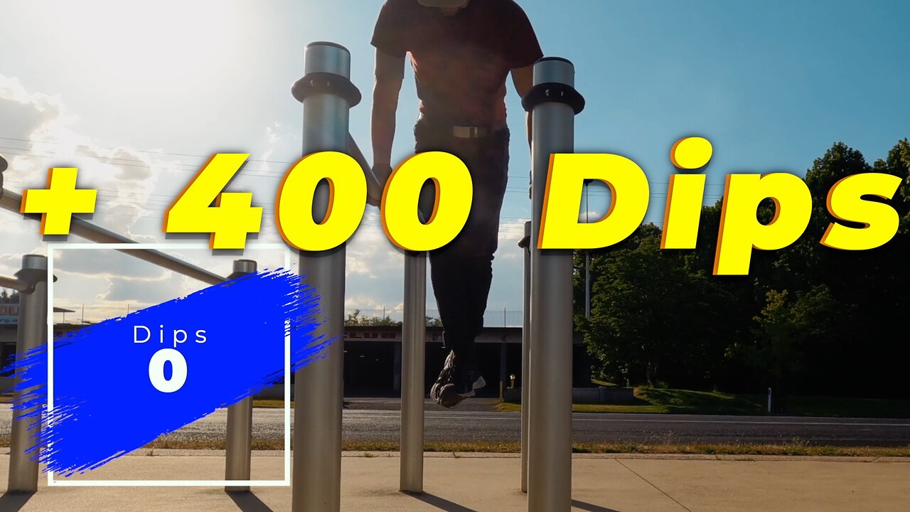 Tried doing 500 dips