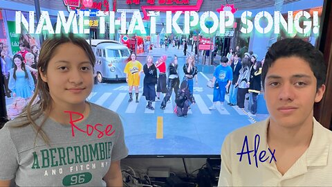 "Name That KPop Song!" Game Show with Alex and Rose