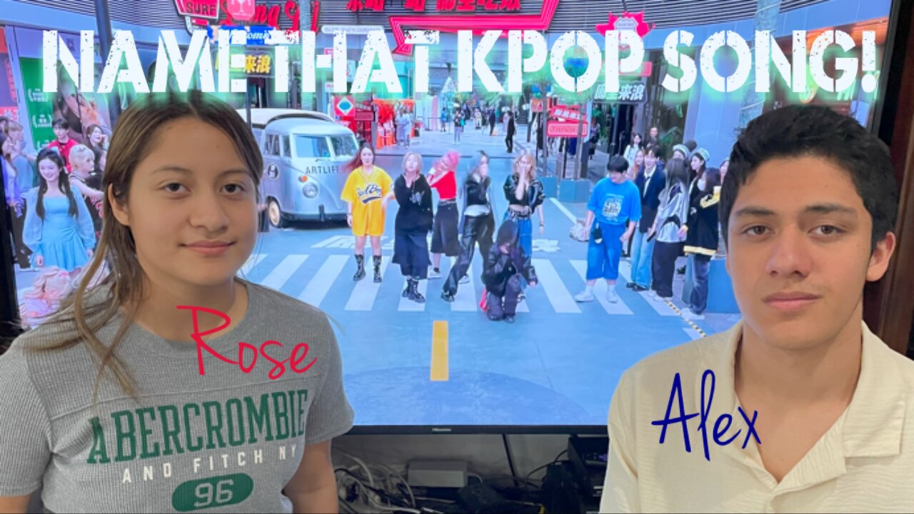 "Name That KPop Song!" Game Show with Alex and Rose