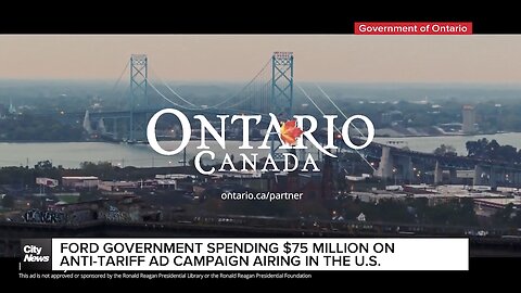 Ontario to Spend $75M Running Anti-Trump Ads on US Television