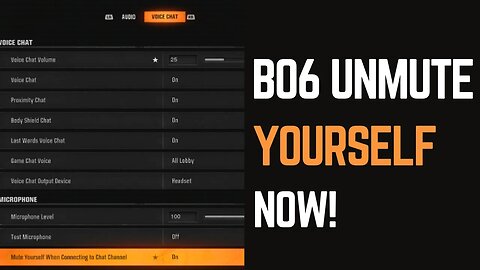 Black Ops 6 How to Unmute Yourself – A Few Methods to Try!