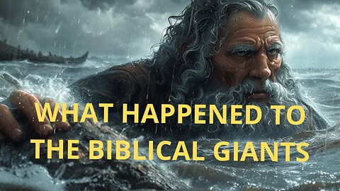 The great flood and giants