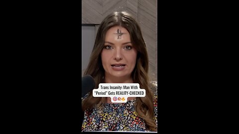 Trans Insanity: Man With "Period" Gets REALITY-CHECKED 💥