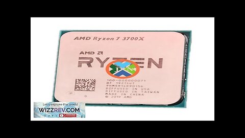 AMD Ryzen 7 3700X R7 3700X 3.6 GHz Eight-Core Sixteen-Thread CPU Processor Review