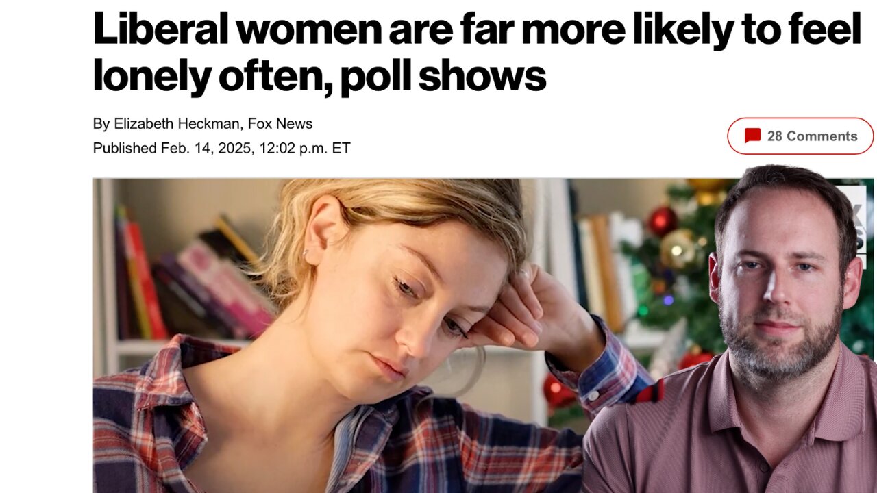 why liberal women are so depressed
