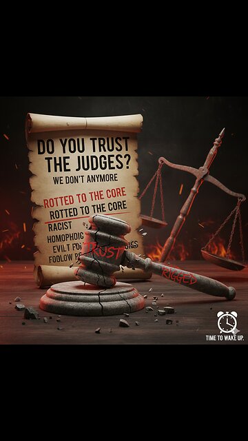 "Do You Trust the Judges? We Don't Anymore."