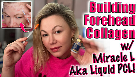 Building Forehead Collagen with Miracle L aka Liquid PCL! AceCosm.com and code Jessica10 Saves