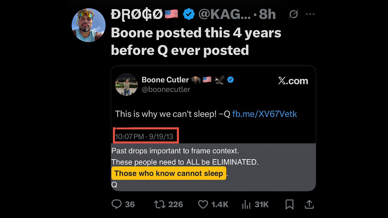 WHAT DID HE KNOW????