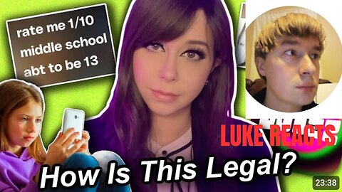 LUKE FLIPS! (The Terror of Child Dating Apps with Shoeonhead)