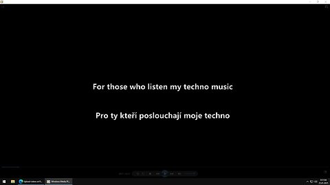 For those who listen my techno music / Pro ty co poslouchají mé techno