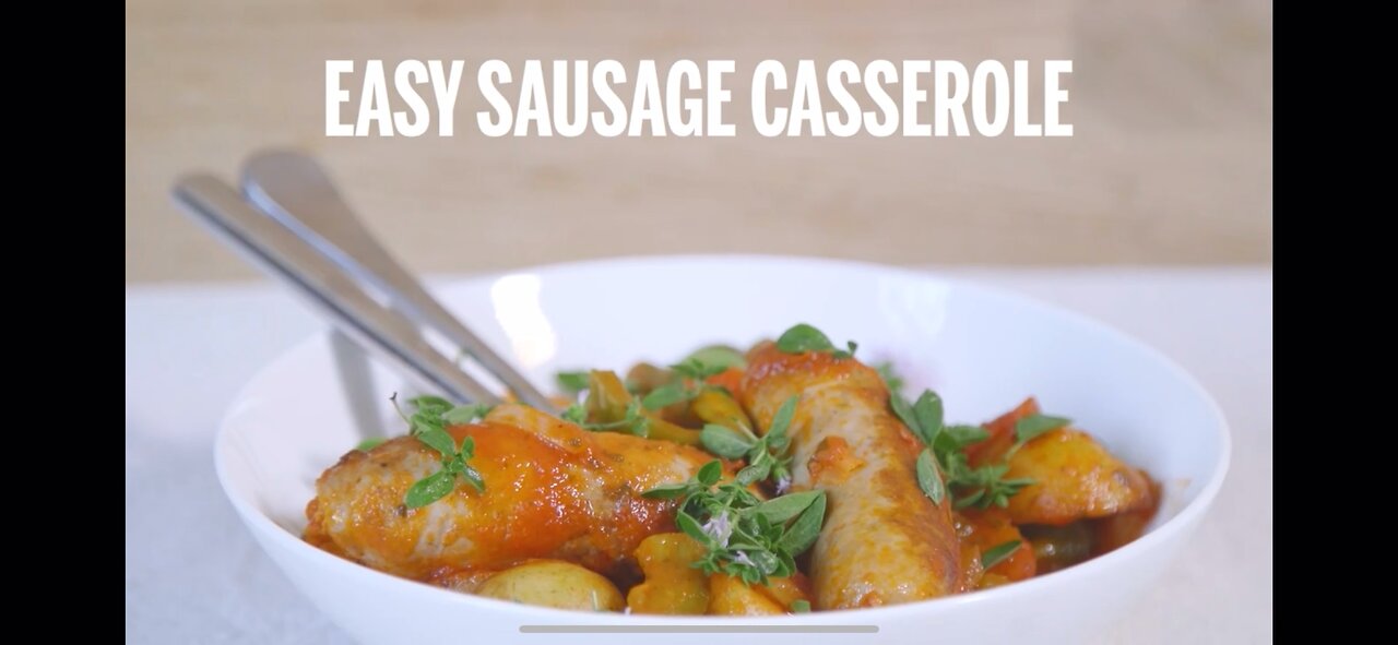 EASY SAUSAGE CASSEROLE