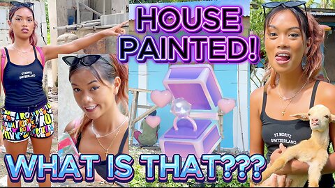 Filipina Inspects Abandoned Pump Station? HOUSE PAINT & TREASURE ISLAND FAMILY PHILIPPINES LIVING