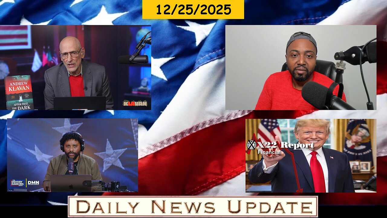 EP1787 | Andrew Klavan: Klavan Christmas, BCP: Mass Migration, Devory Darkins: Nightmare News, X22 Report: Central Bank