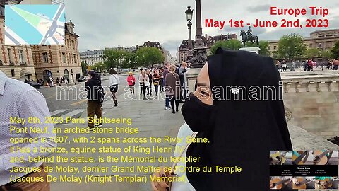 May 8th, 2023 - 236 Pont Neuf, 75001 Paris, France