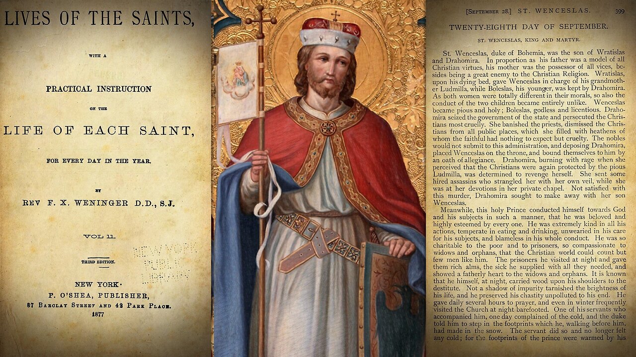Saint Wenceslas {September 28} 📖🎧