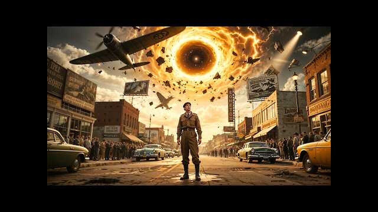 A Pilot From 1940 Lands in Present-Day Ohio | The Rift Movie Explained in English